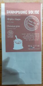 Shampoing Solide - Argile rouge - 60Gr - Mas Du Roseau