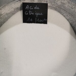 Acide Citrique en vrac - 100gr - Anti Calcaire