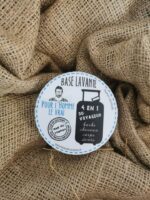 Base lavante du Voyageur 4 en 1 Homme - 60Gr dans sa boite de transport en métal