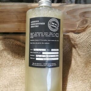 Concentré de Lessive Liquide - 750ml - Au Savon Noir