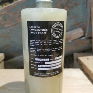 Concentré de Lessive Liquide - 750ml - Senteur Linge Frais