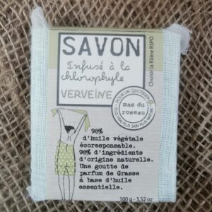 SAVON Végétal senteur Verveine - 100grs - Mas Du Roseau
