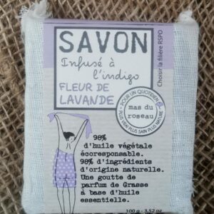 SAVON Végétal Senteur Lavande - 100grs - Mas Du Roseau