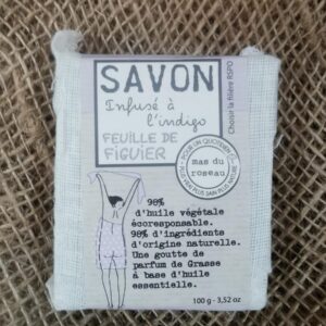 SAVON Végétal Senteur Feuilles De Figuier - 100grs - Mas Du Roseau