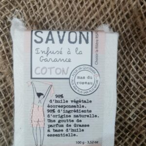 SAVON Végétal Senteur Coton - 100grs - Mas du Roseau
