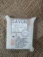 SAVON Végétal Senteur Santal - 100grs - Mas Du Roseau
