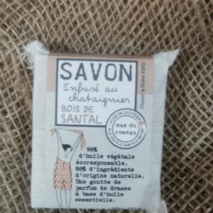 SAVON Végétal Senteur Santal - 100grs - Mas Du Roseau