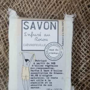 SAVON Végétal Senteur Chèvrefeuille - 100grs - Mas Du Roseau