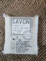 SAVON Végétal Senteur Poudre De Riz - 100grs - Mas Du Roseau