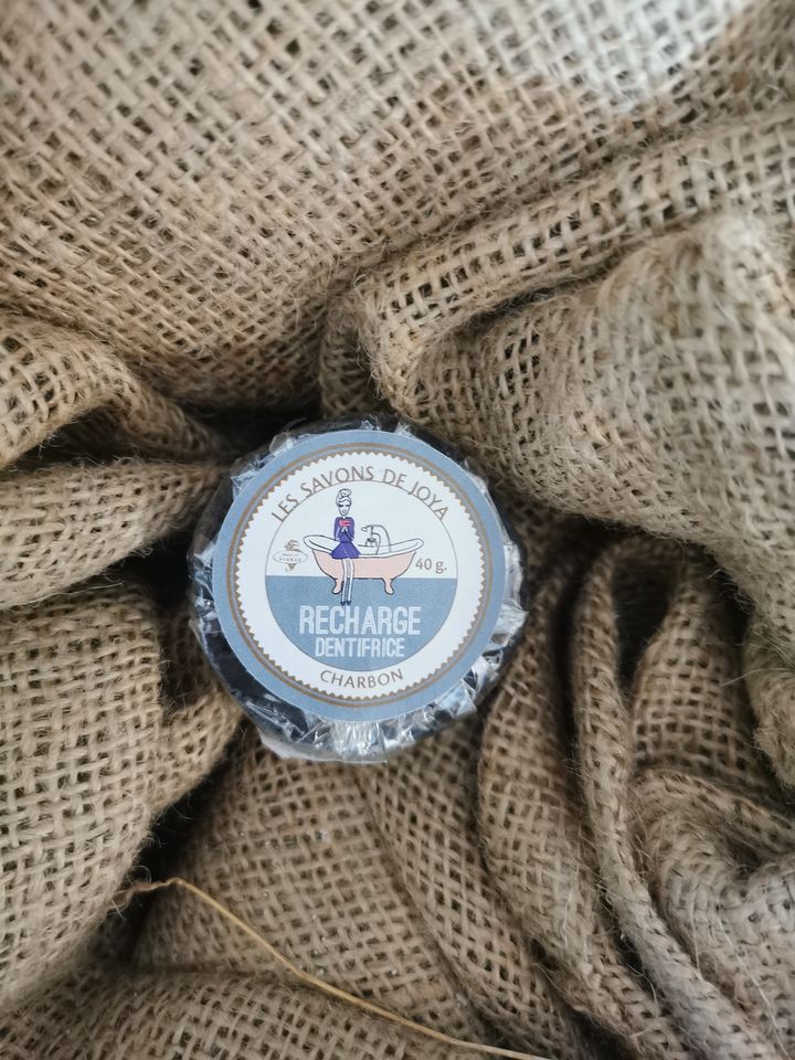 Recharge Dentifrice Solide - 40Gr - Charbon