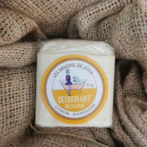Recharge Déodorant Solide - 75Gr - Citron Mandarine