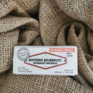 Recharge boite dentifrice Solide - 30Gr Bicarbonate
