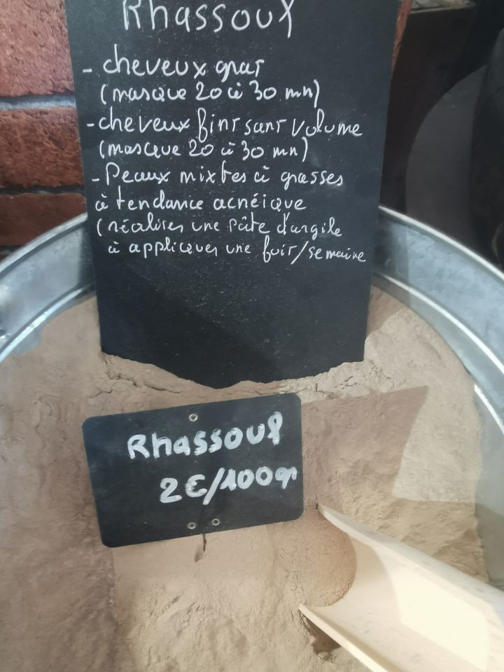 Rhassoul en vrac - 100Gr - Nettoyant et dégraissant