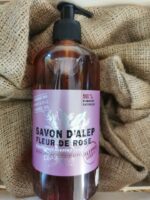 Savon d'Alep Liquide - 500ml - Fleur de Rose