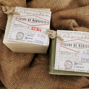 Savon de Marseille - 300gr Nature ou Olive