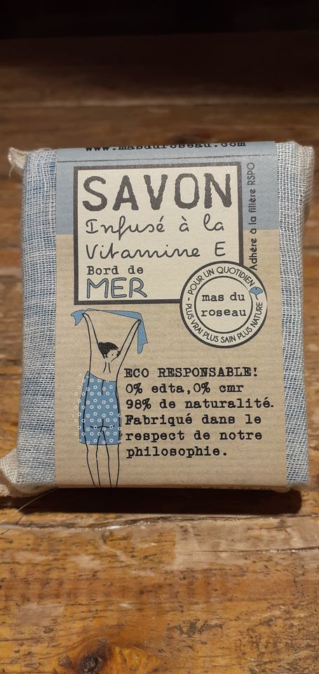 Savon végétal parfumé bord de mer