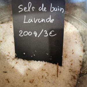 Sels de Bain de Méditérranée - 200Gr - Lavande