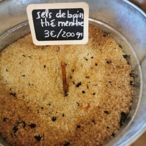 Sels de Bain de Méditérranée - 200Gr - Thé à la Menthe
