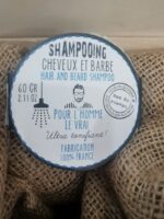 Shampooing Cheveux et Barbe Homme - 60Gr