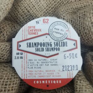 Shampooing Solide - Infusion d'Ortie - 60Gr