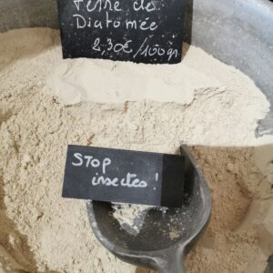 Terre de Diatomée en vrac - 100gr - Stop insectes Rampants