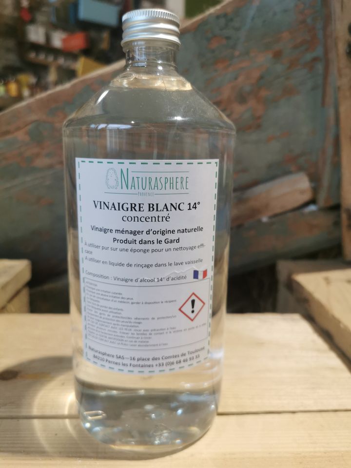 Vinaigre Blanc Concentré 14° - 1Litre