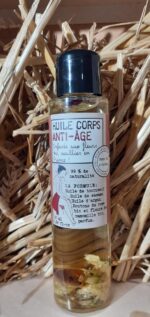 Huile Corps Anti-âge - 100ml - Parfum Rose