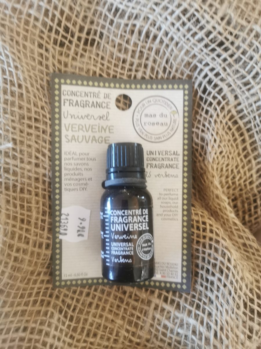 Concentré de Fragrance Universel - Senteur Verveine Sauvage - 15ml