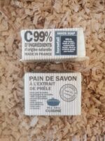 Pain de Savon à l'extrait de Prêle - 250Gr
