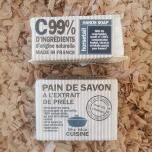 Pain de Savon à l'extrait de Prêle - 250Gr