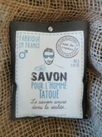 Savon pour L'Homme Tatoué - 80Gr - Gingembre et Cumin