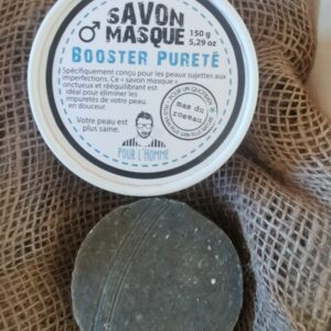 Savon Masque Booster Pureté pour L'Homme - 150Gr - Rééquilibrant