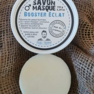 Savon Masque Booster Eclat pour L'Homme - 150Gr - Revitalisant