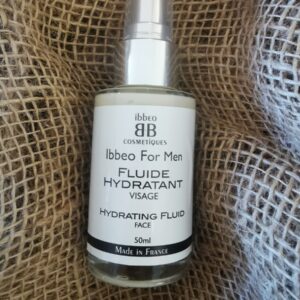 Fluide Hydratant Visage pour L'Homme - 50ml - Aloé Vera et Noisette