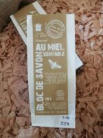 BLOC DE SAVON Au Miel Véritable - 130gr - Le Mas Du Roseau