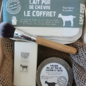 LAIT PUR DE CHEVRE LE COFFRET - Tous Types de Peaux - Le Mas Du Roseau