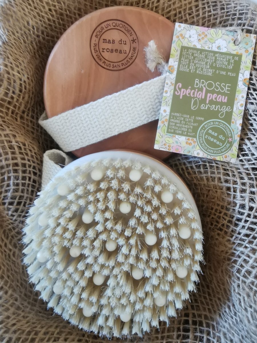 BROSSE Massante et Exfoliante - Le Mas du Roseau