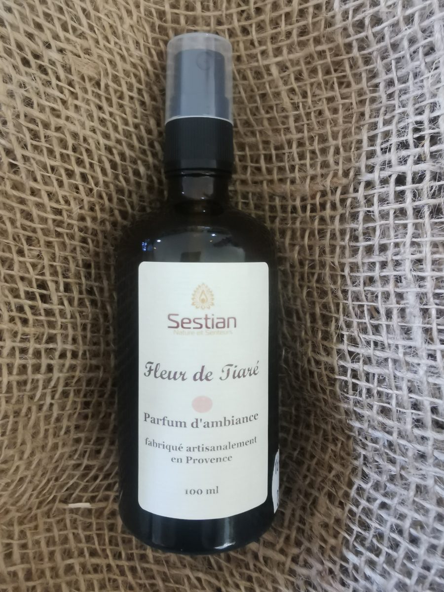PARFUM D'AMBIANCE Fleur de Tiaré - 100ml - Sestian Nature et Senteurs