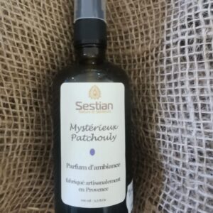 PARFUM D'AMBIANCE Mystérieux Patchouly - 100ml - Sestian Nature et Senteurs