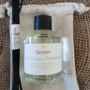 DIFFUSEUR DE PARFUM Mystérieux Patchouly - 100ml - Sestian Nature et Senteurs