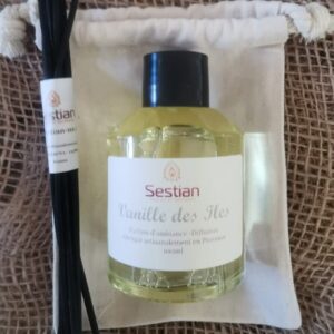 DIFFUSEUR DE PARFUM Vanille des Iles - 100ml - Sestian Nature et Senteurs