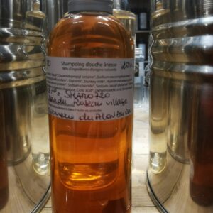 SHAMPOING DOUCHE Au Lait D'Anesse Bio - 250ml - Savonnerie Du Pilon Du Roy