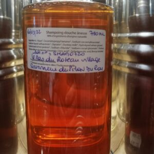 SHAMPOING DOUCHE Au Lait D'Anesse Bio - 750ml - Savonnerie Du Pilon Du Roy