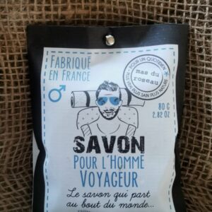Savon Pour L'Homme Voyageur - 80gr - Betterave et Orange