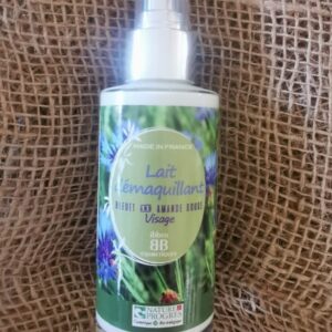 LAIT DEMAQUILLANT - Amande douce et Bleuet - 100ml - IBBEO Cosmétiques