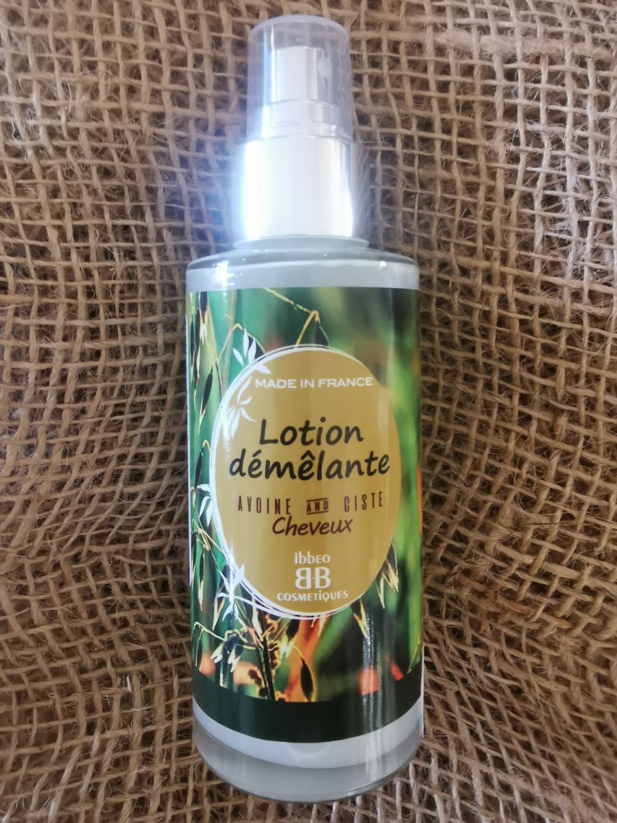 LOTION DEMELANTE Cheveux - Avoine et Ciste - 100ml - IBBEO Cosmétiques