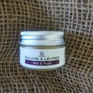 BAUME A LEVRES - 15ml - Miel et Prune - IBBEO Cosmétiques