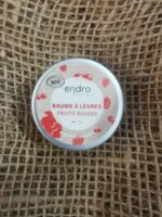 BAUME A Lèvres Fruits Rouges  Bio - 15ml - Endro Cosmétiques