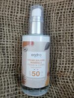 CREME SOLAIRE Minérale Visage Et Corps SPF50 Bio - 50ml - Endro Cosmétiques