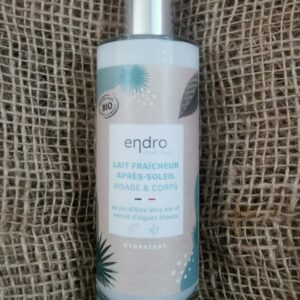 LAIT FRAICHEUR Après-Soleil Visage Et Corps  Bio - 100ml - Endro cosmétiques